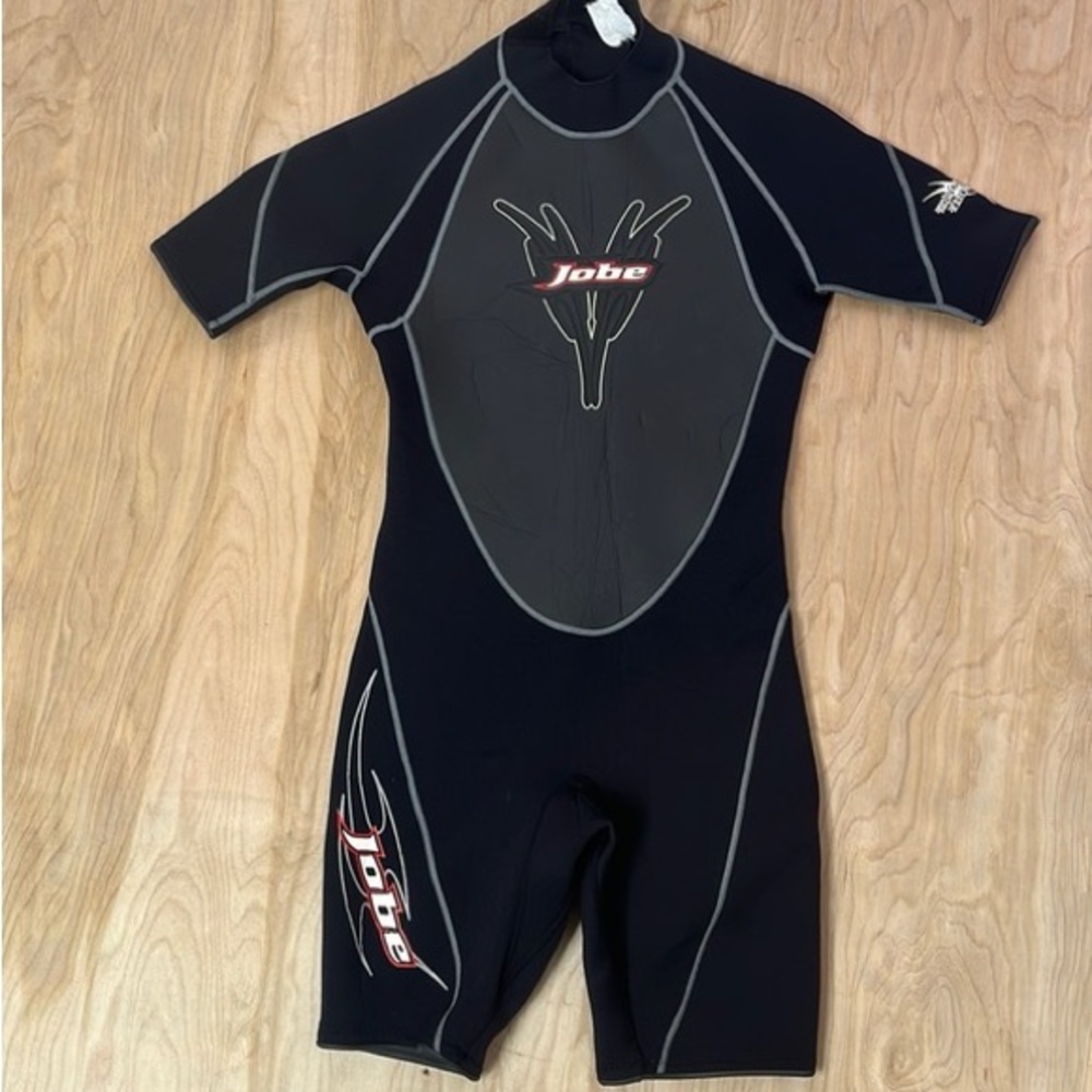 JOBE Black Neoprene Wetsuit with Short Sleeves